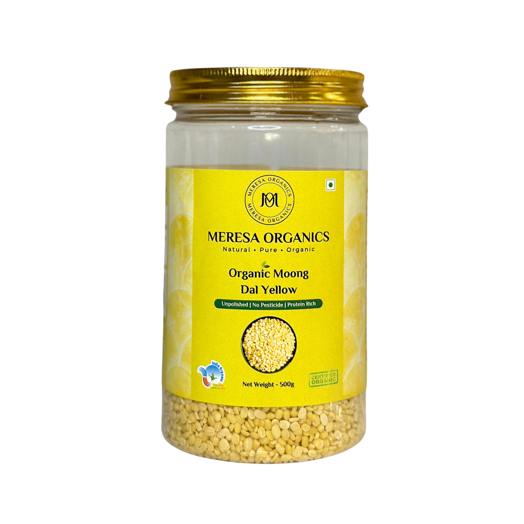 Organic Arhar Dal 500 Gram, Organic Moong Dal-Yellow 500 Gram, Organic Premium Basmati Rice 1 Kg