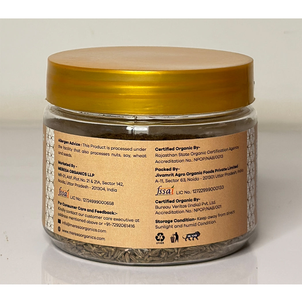 Organic Cumin Whole 100 Gram