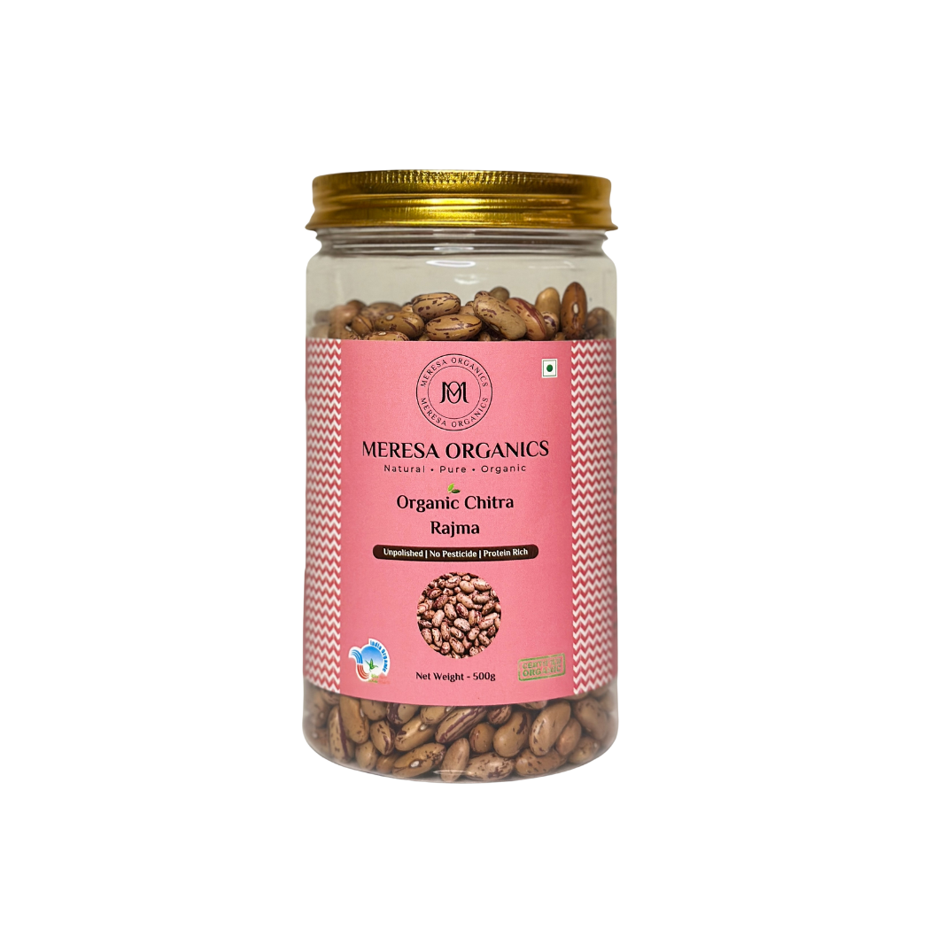 Organic Chitra Rajma 500 Gram