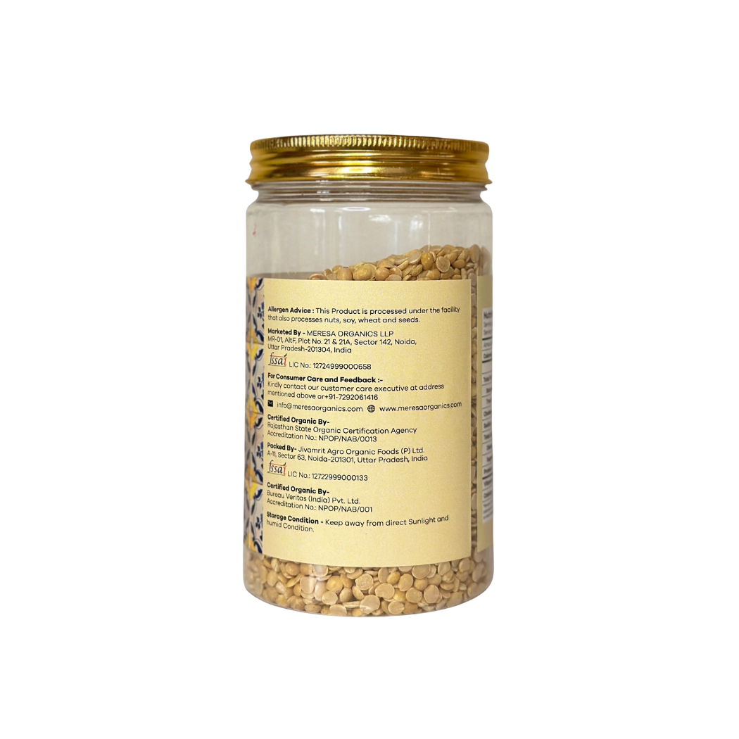 Organic Arhar Dal 500 Gram