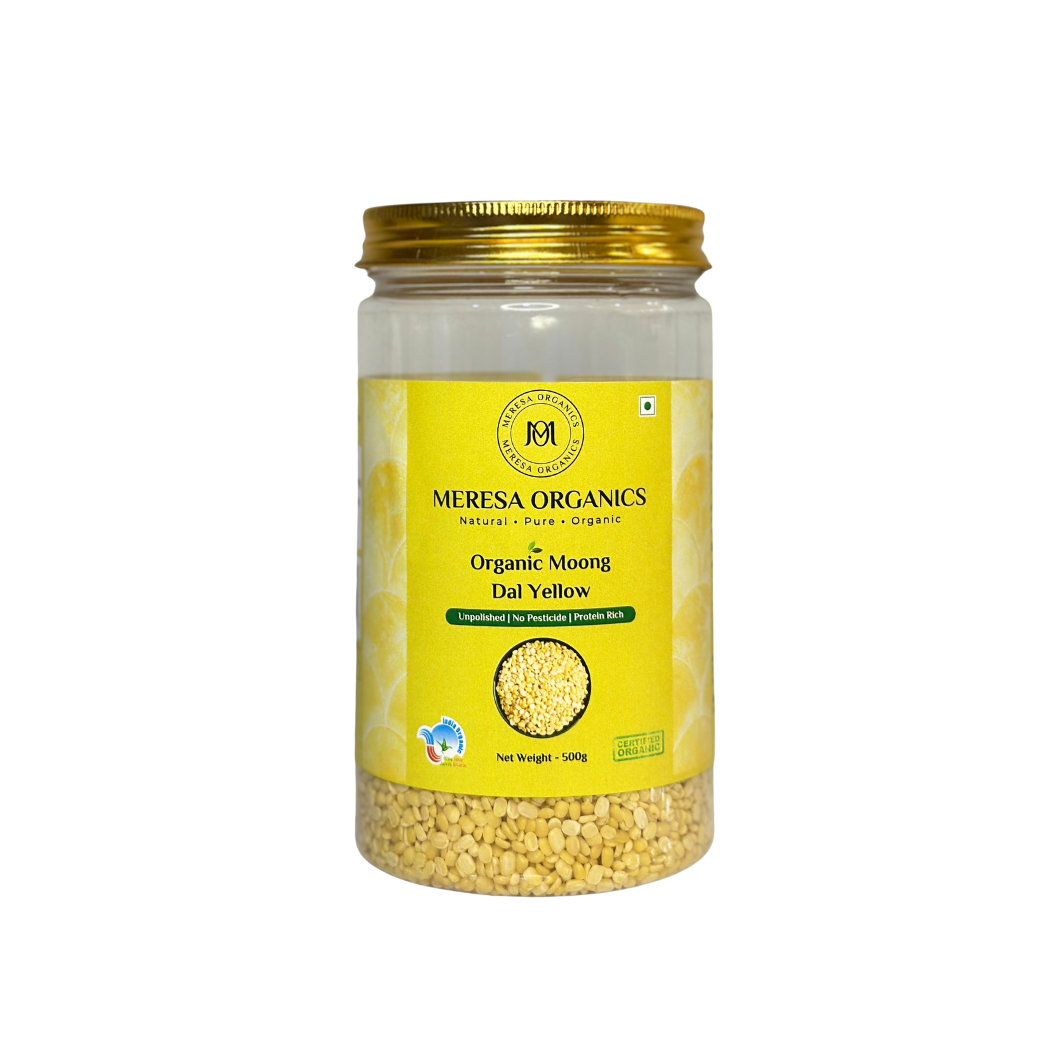 Organic Moong Dal Yellow 500 Gram