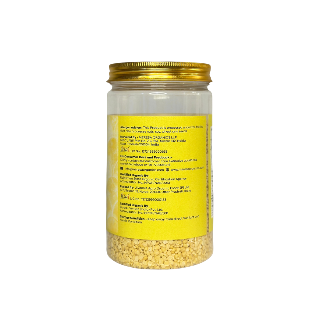 Organic Moong Dal Yellow 500 Gram
