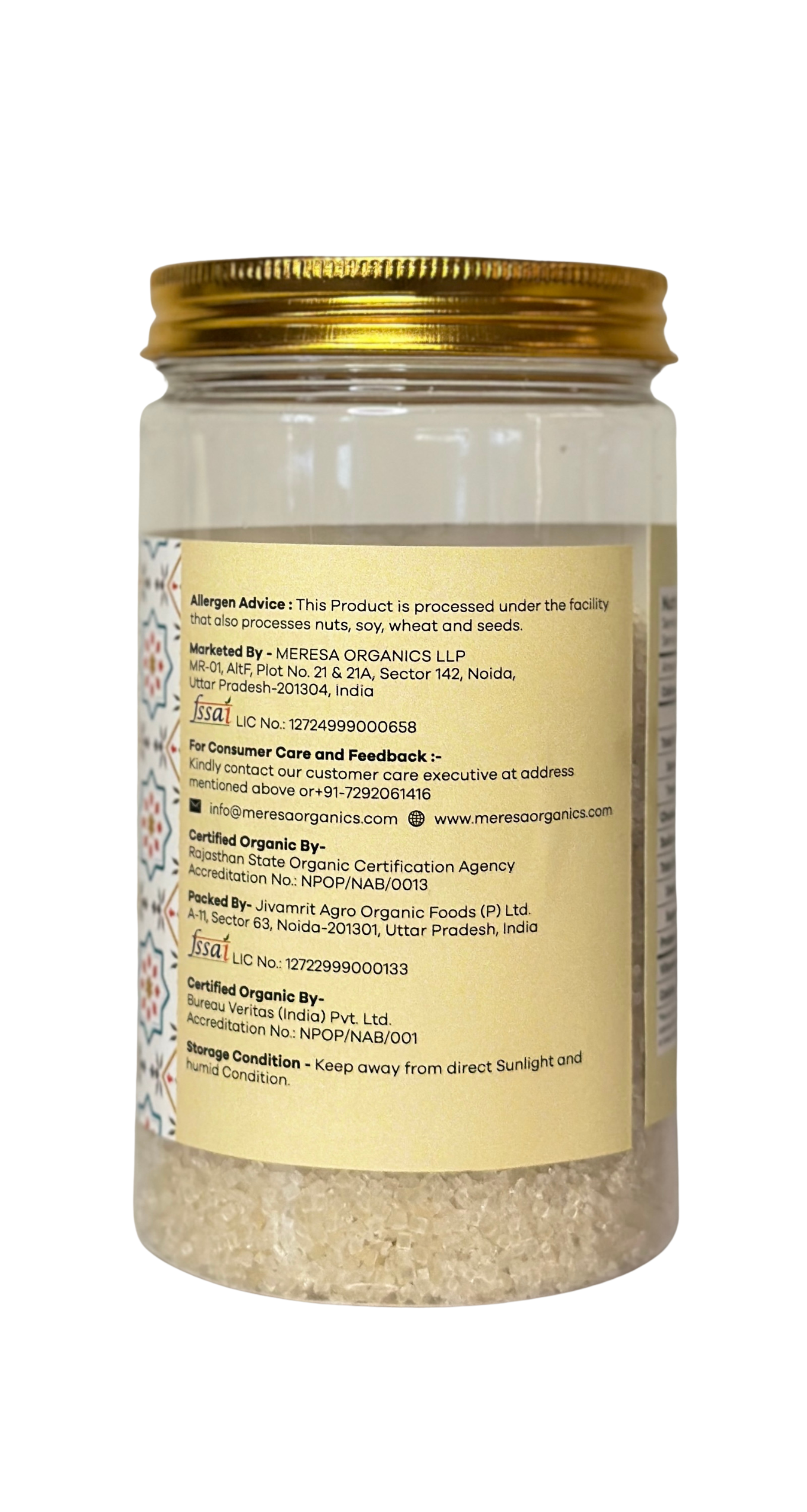 Organic Sugar 500 Gram