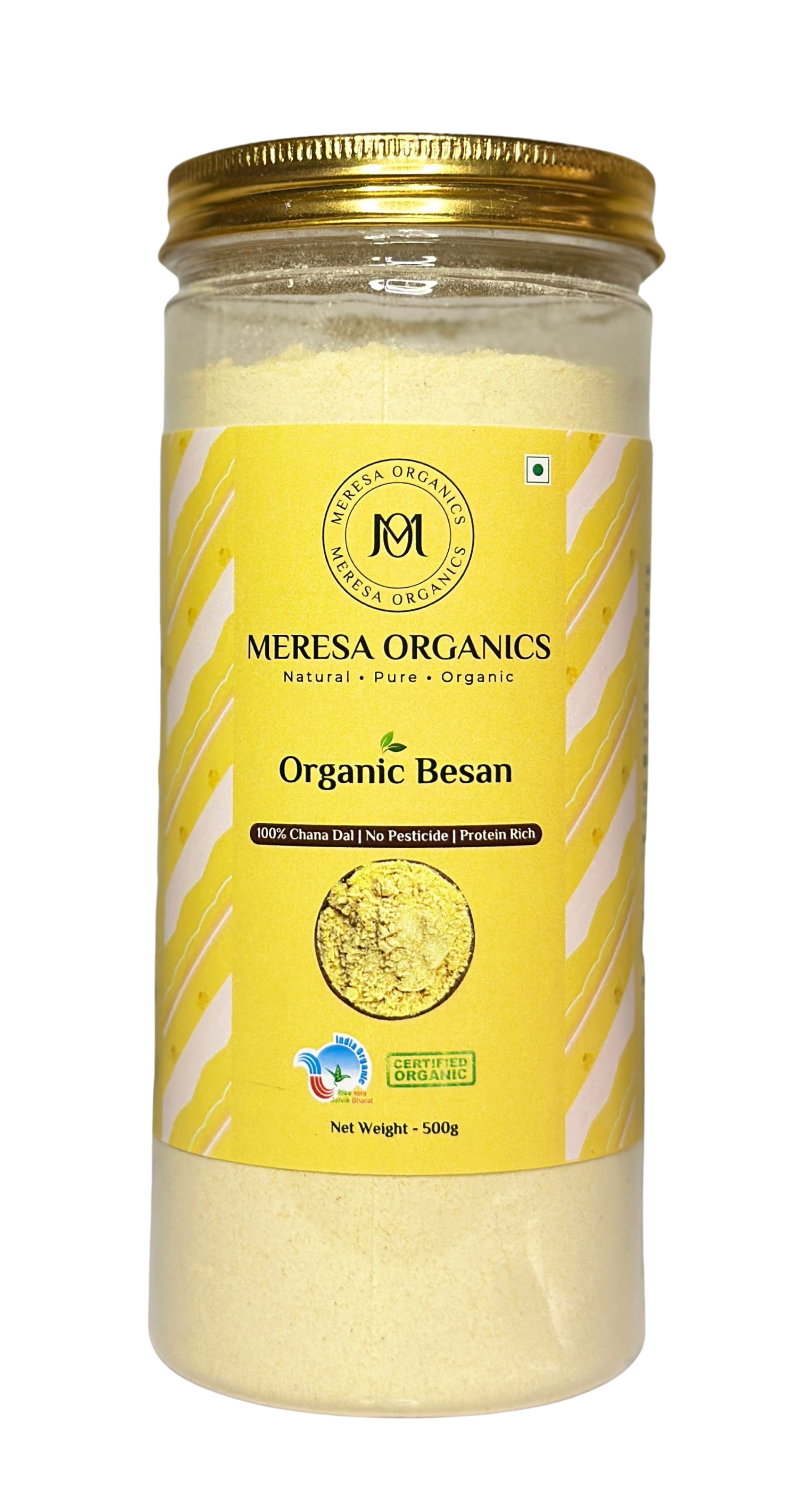 Organic Chana Besan 500 Gram