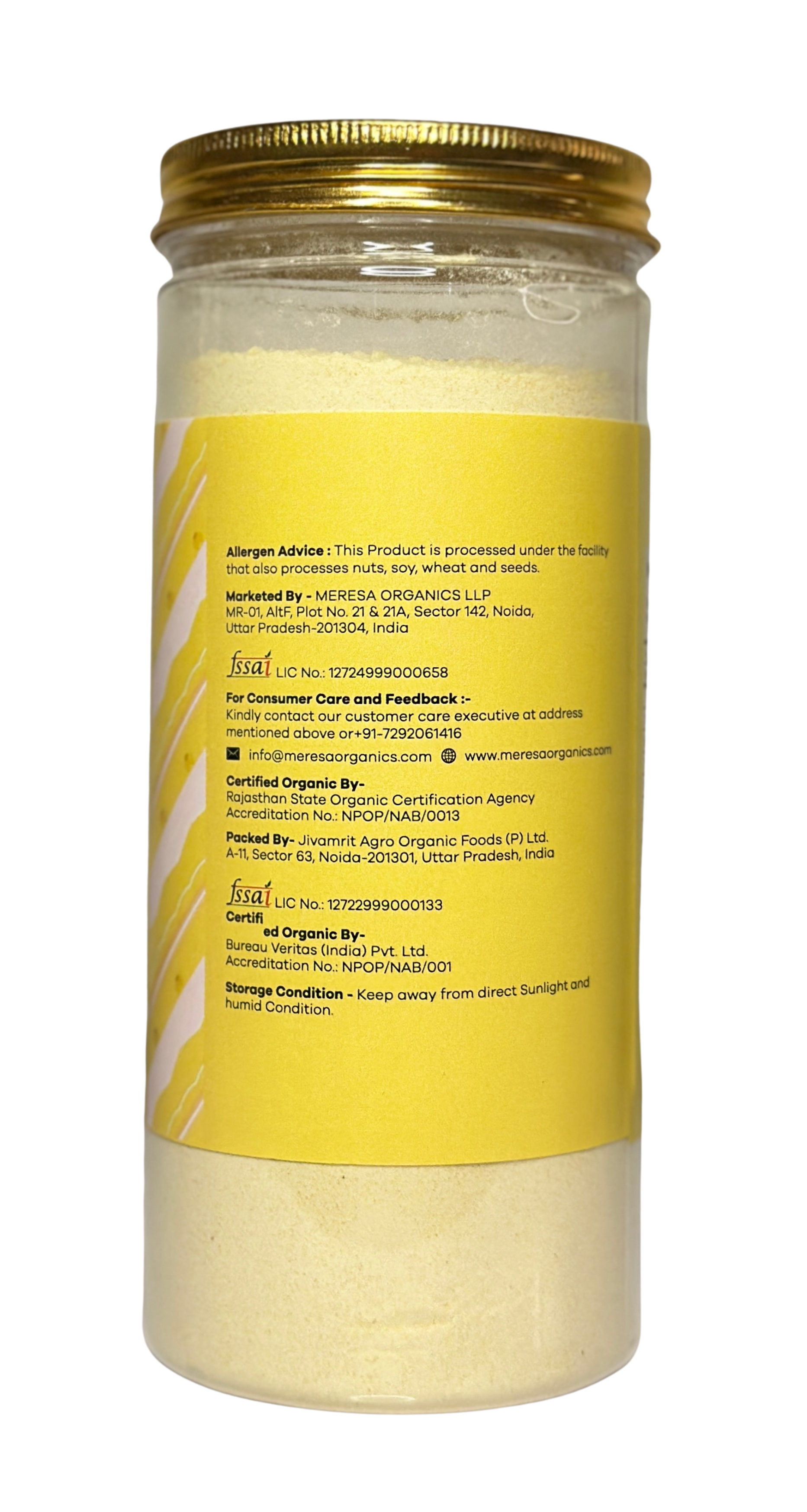 Organic Chana Besan 500 Gram