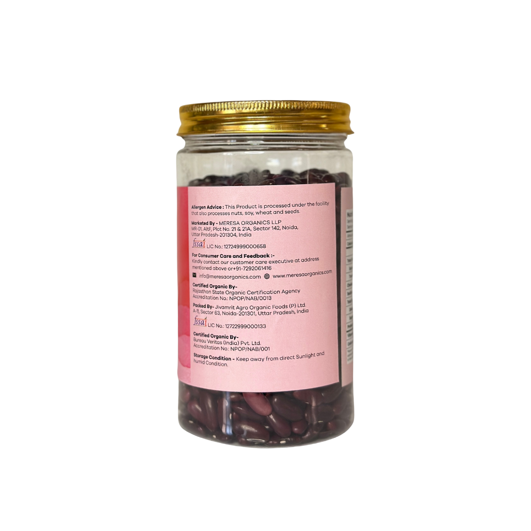 Organic Red Rajma Whole 500 Gram